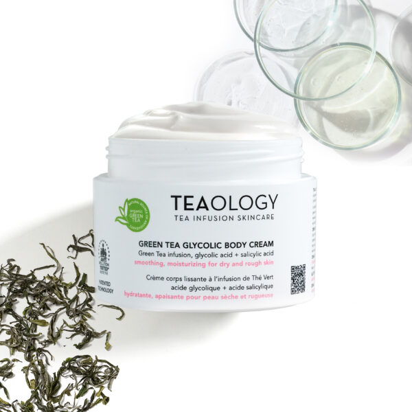 TEAOLOGY CREMA CORPO TE VERDE E AC. GLICOLICO 260 ML - immagine 3