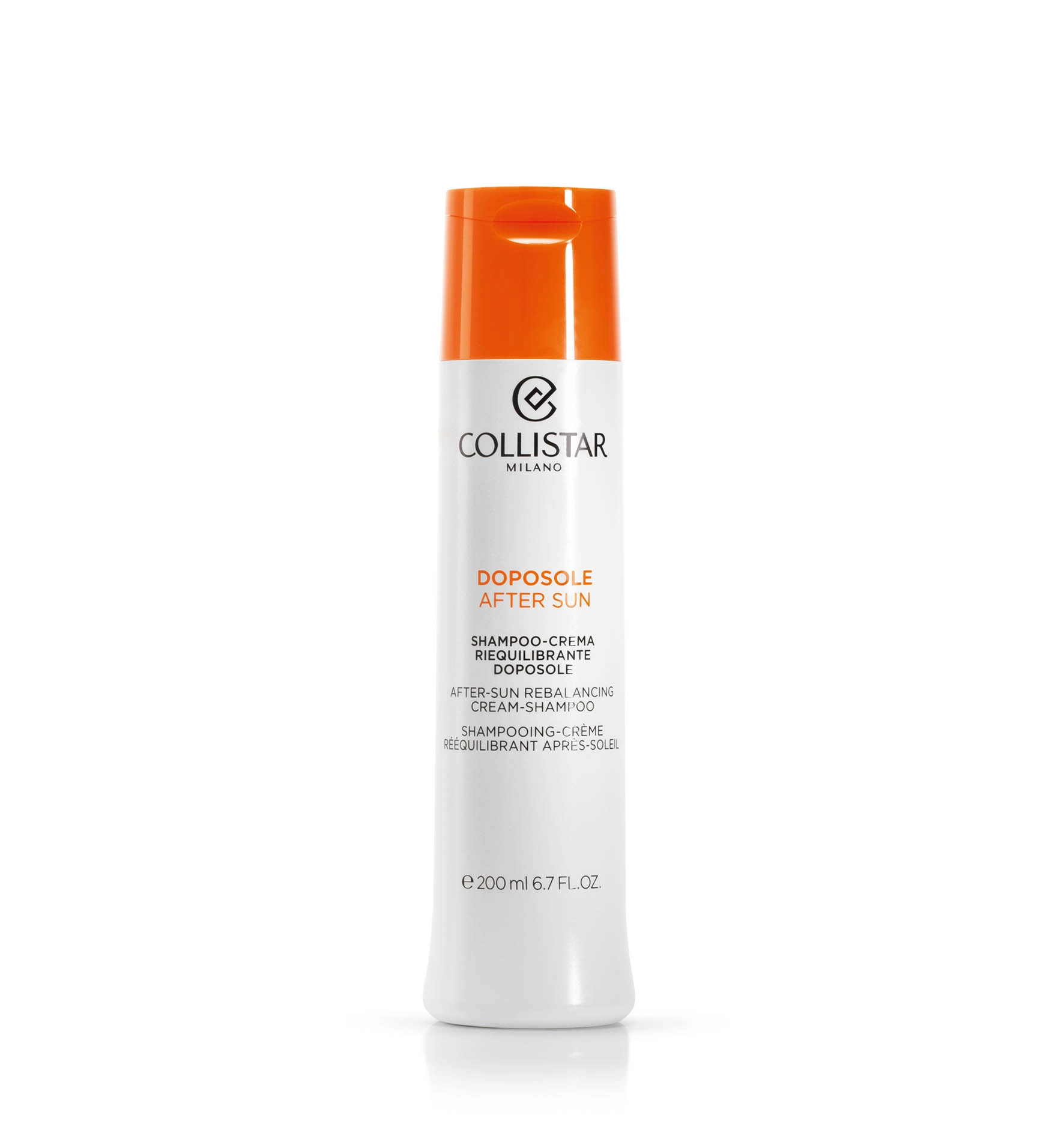 COLLISTAR SHAMPOO CREMA RIEQUILIBRANTE DOPOSOLE 200 ML