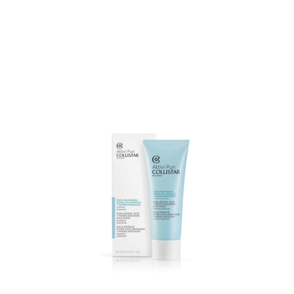 COLLISTAR ATTIVI PURI CICA MASK ACID IALURONICO + MADEC. 75ML - immagine 3