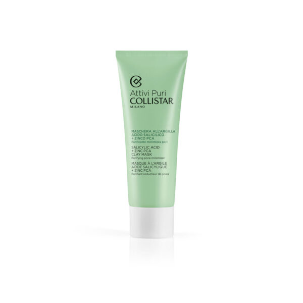 COLLISTAR ATTIVI PURI MASK ARGILLA ACIDO SALICILICO +ZINCO PCA 75ML - immagine 3