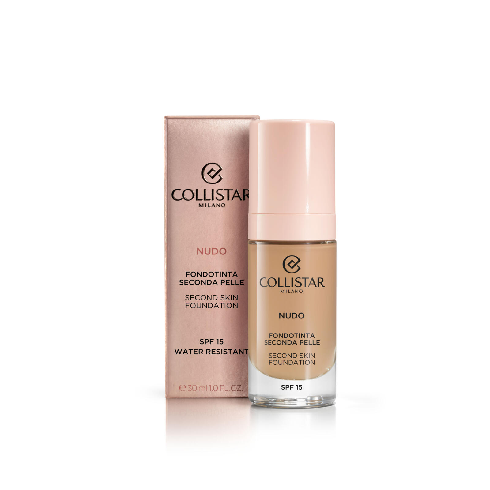 COLLISTAR FONDOTINTA SECONDA PELLE N.3N NATURALE