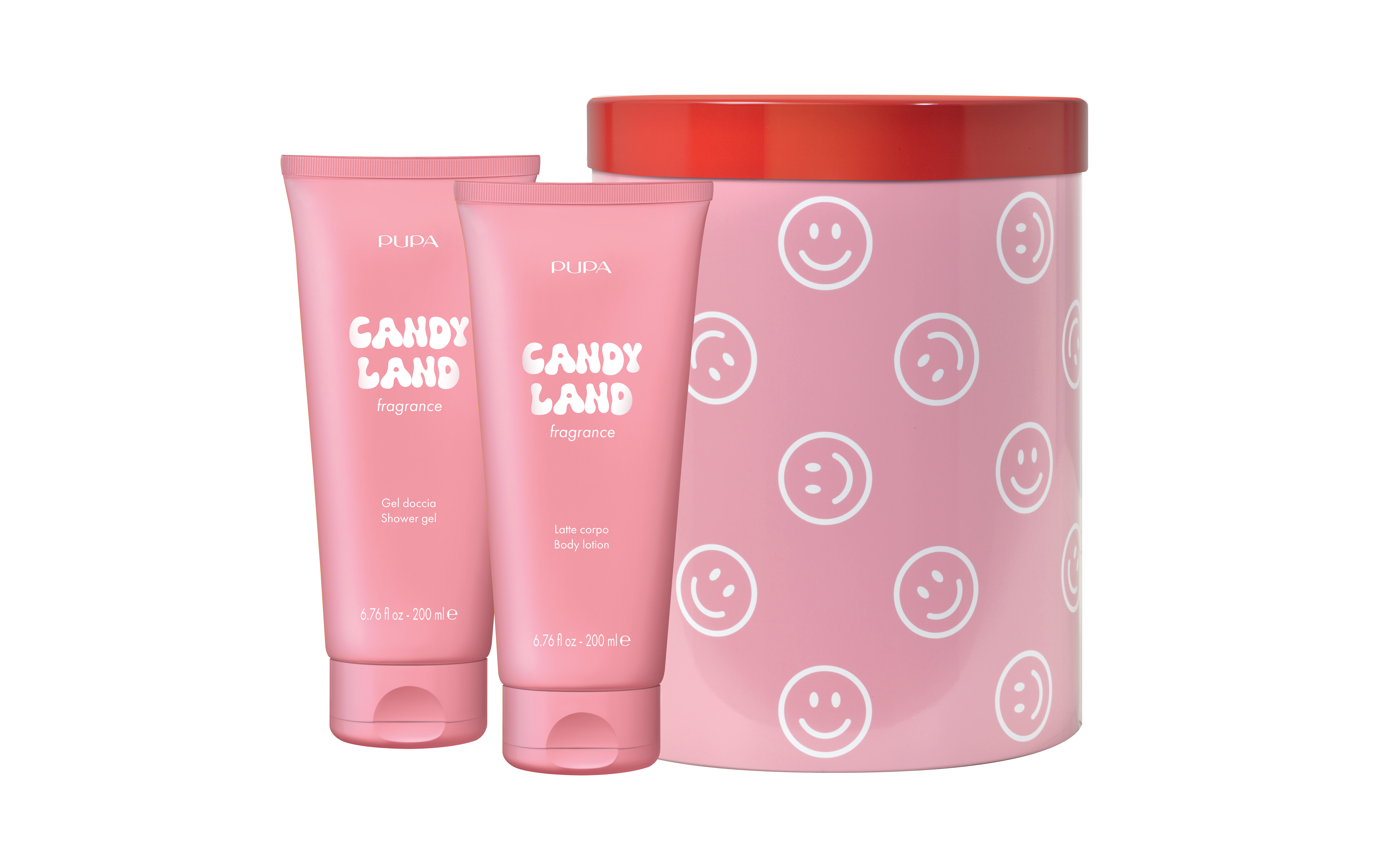 PUPA HAPPYBOX CANDY LAND LATTE DOCCIA 200ML +LATTE CORPO 200ML