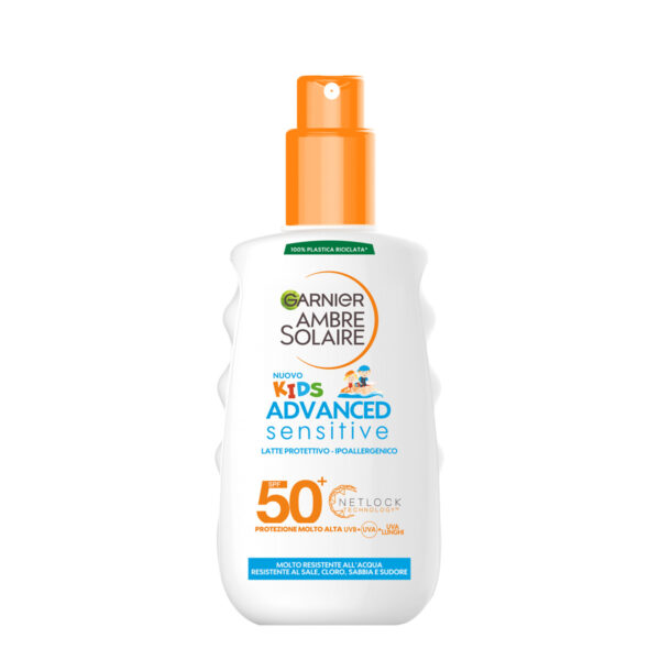AMBRE SOLAIRE ADVAN. SENSIBILE SPRAY KIDS PROT IP 50+ 200ML