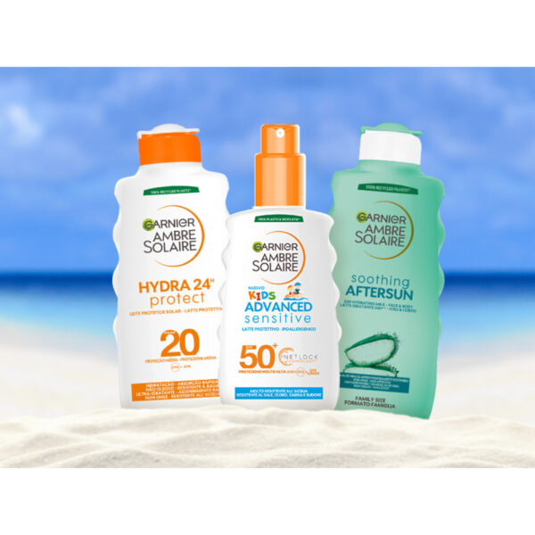 AMBRE SOLAIRE ADVAN. SENSIBILE SPRAY KIDS PROT IP 50+ 200ML - immagine 2