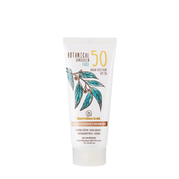 AUSTRALIAN GOLD SPF50 BOTANICAL TINTED FACE MEDIUM 89ml