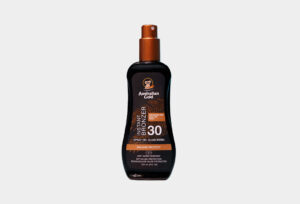 AUSTRALIAN GOLD SPRAY GEL SUNSCREEN SPF30 INSTANT BRONZER 237 ML