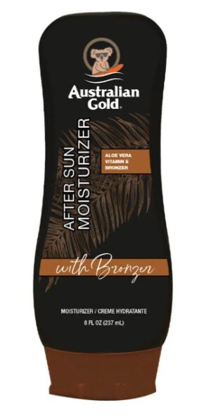 AUSTRALIAN GOLD AFTER SUN MOISTURIZER WITH BRONZER 273 ML