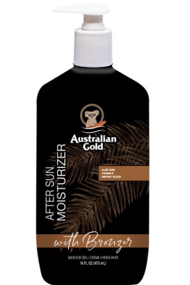 AUSTRALIAN GOLD AFTER SUN MOISTURIZER WITH BRONZER 473 ML