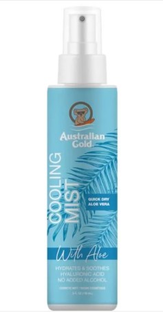 AUSTRALIAN GOLD COOLING MIST WITH ALOE 148 ML