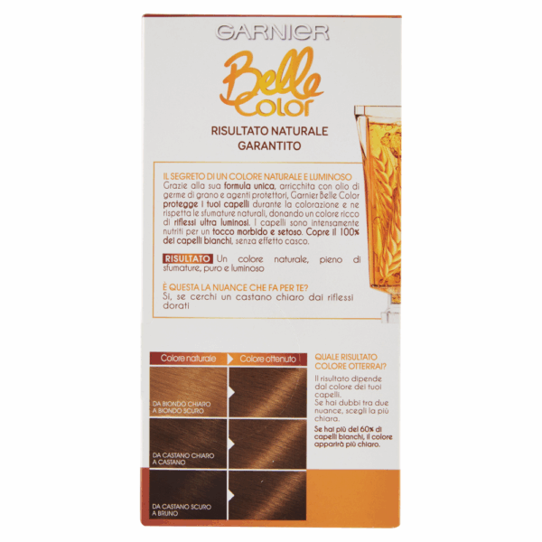 BELLE COLOR CASTANO CHIARO DORATO NATURALE 21 - immagine 2