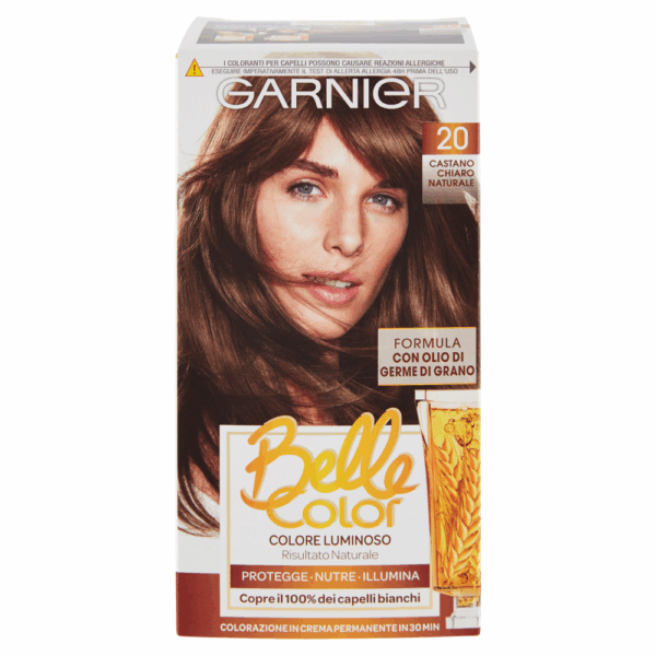 BELLE COLOR CASTANO CHIARO NATURALE 20