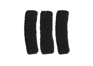 BIFFOLI ELASTICI GRANDI PER CAPELLI 3 PEZZI COD.80049