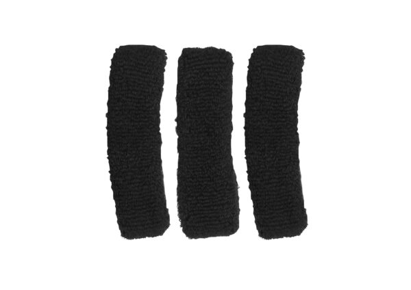 BIFFOLI ELASTICI GRANDI PER CAPELLI 3 PEZZI COD.80049