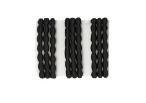 BIFFOLI ELASTICI ONDULATI PER CAPELLI 9 PEZZI COD.80050
