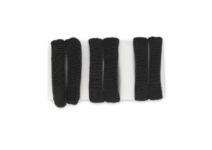 BIFFOLI ELASTICI PICCOLI PER CAPELLI 6 PEZZI COD.80065
