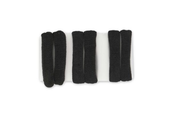 BIFFOLI ELASTICI PICCOLI PER CAPELLI 6 PEZZI COD.80065