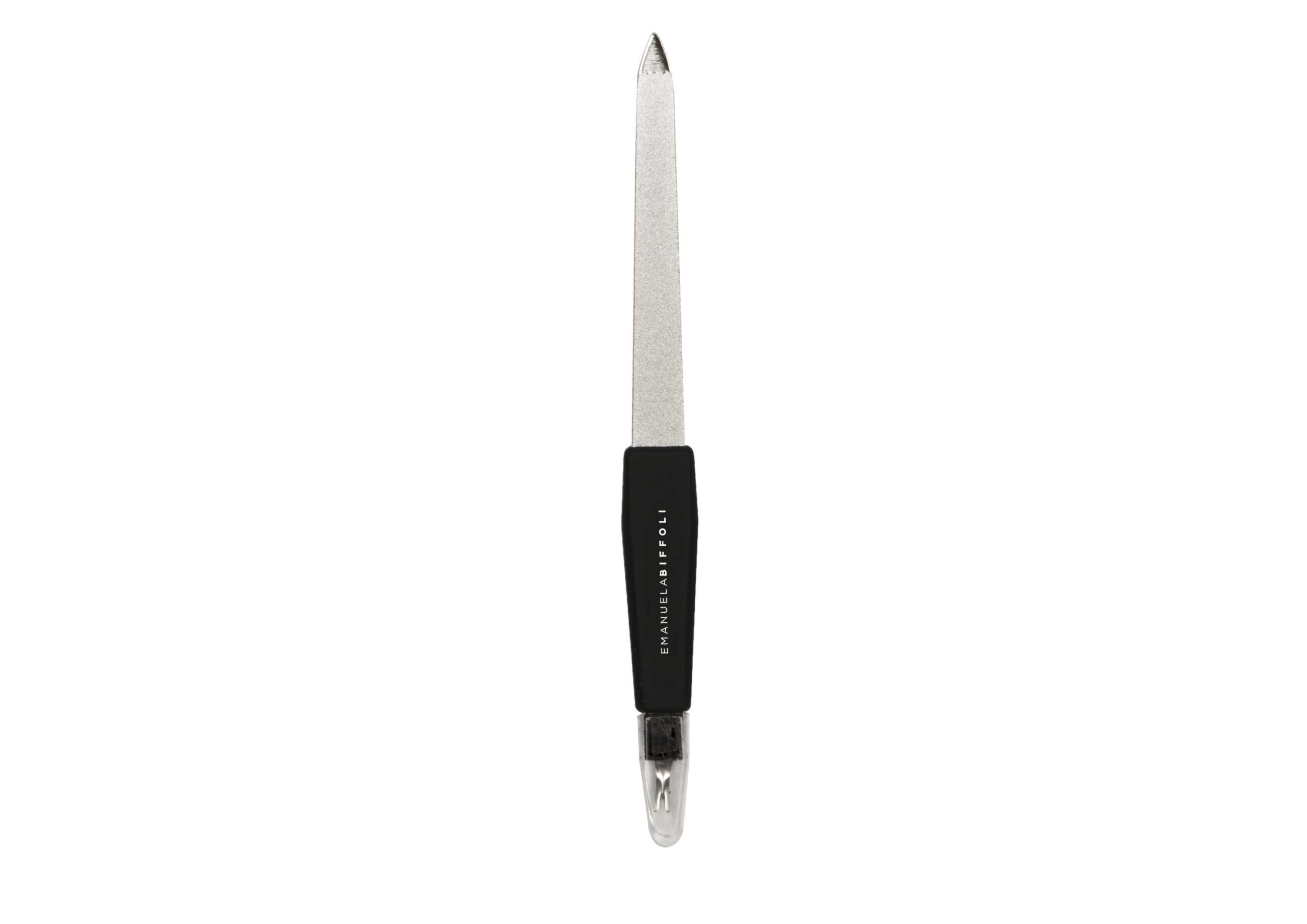 BIFFOLI LIMA METALLO CON TAGLIACUTICOLE COD.4118