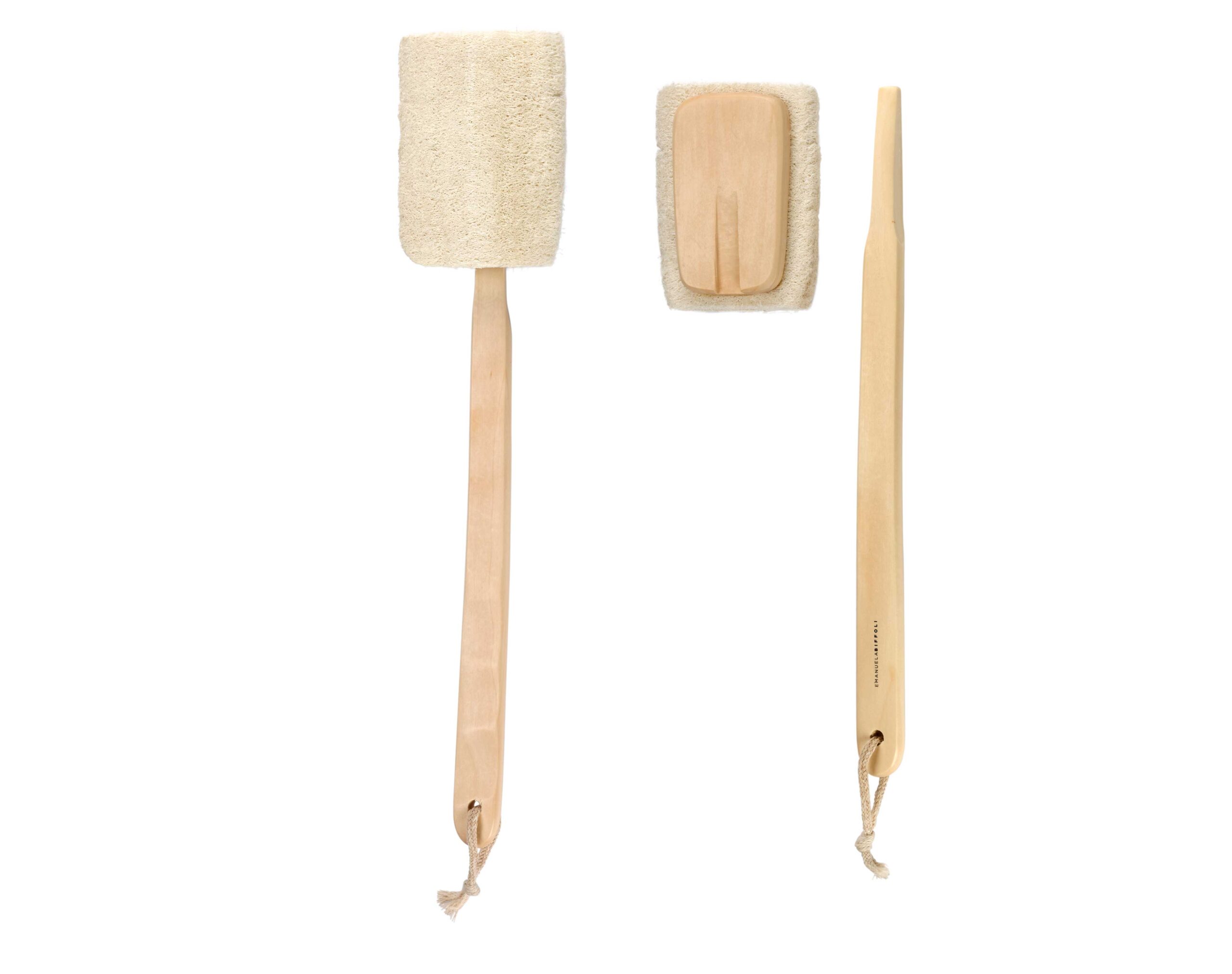 BIFFOLI SPAZZOLA BAGNO LOOFA COD.8343
