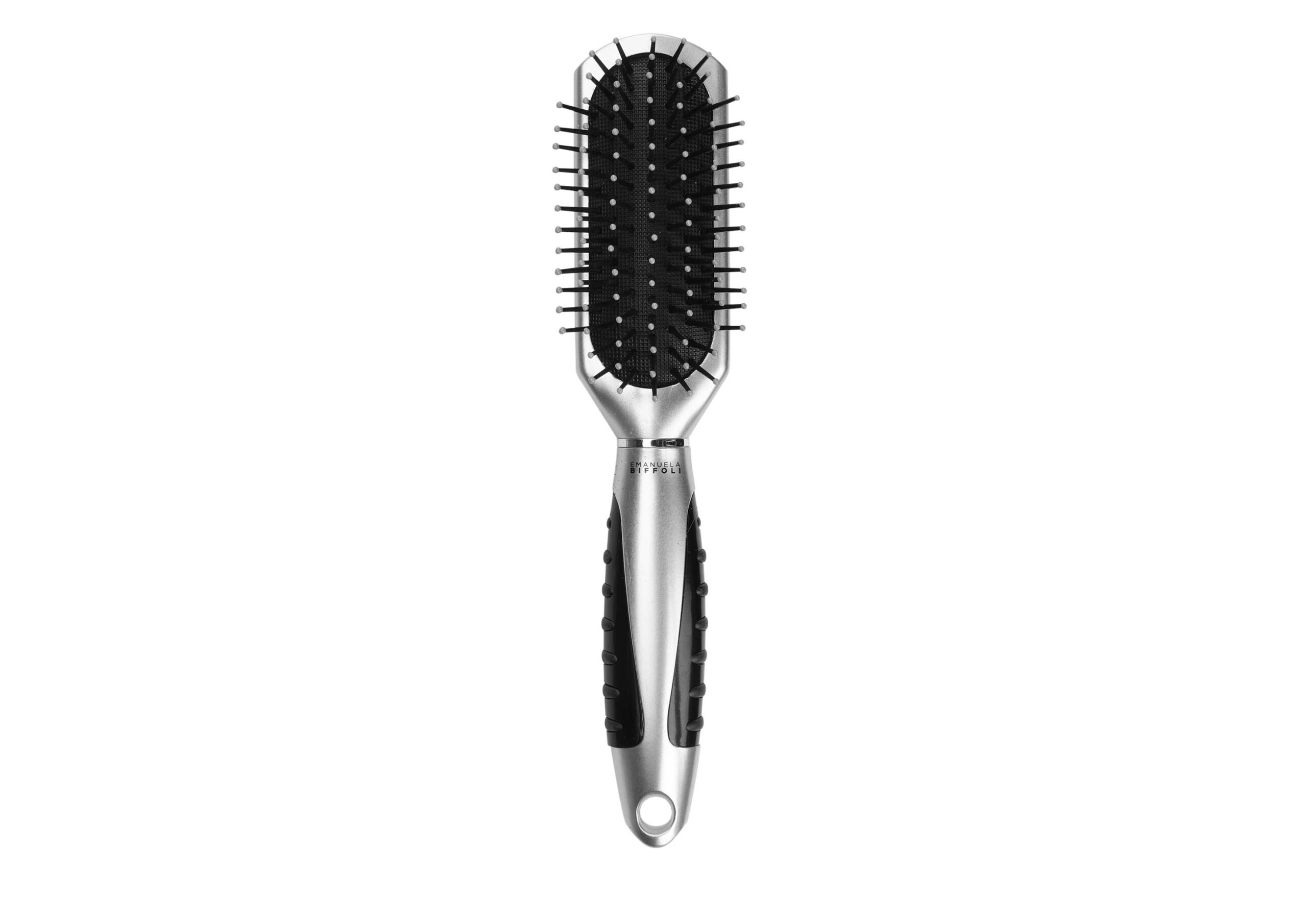 BIFFOLI SPAZZOLA RETTANGOLARE FERRO ARGENTO COD.8804