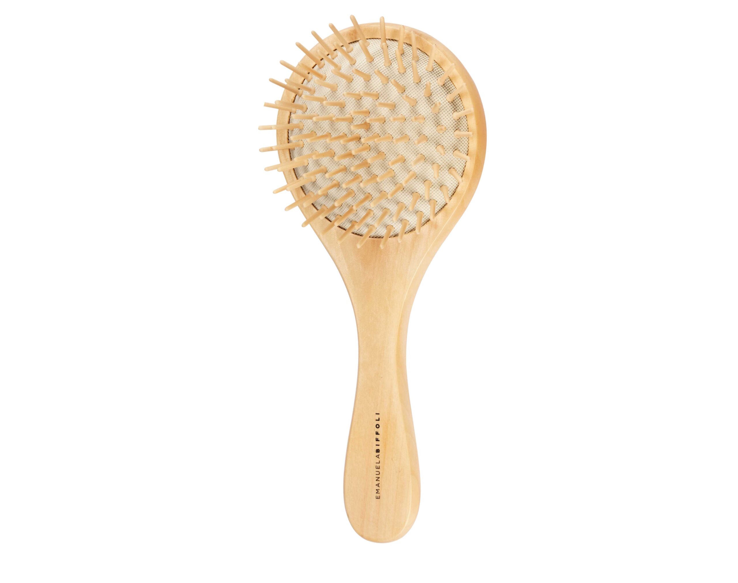 BIFFOLI SPAZZOLA ROTONDA IN LEGNO COD.8333