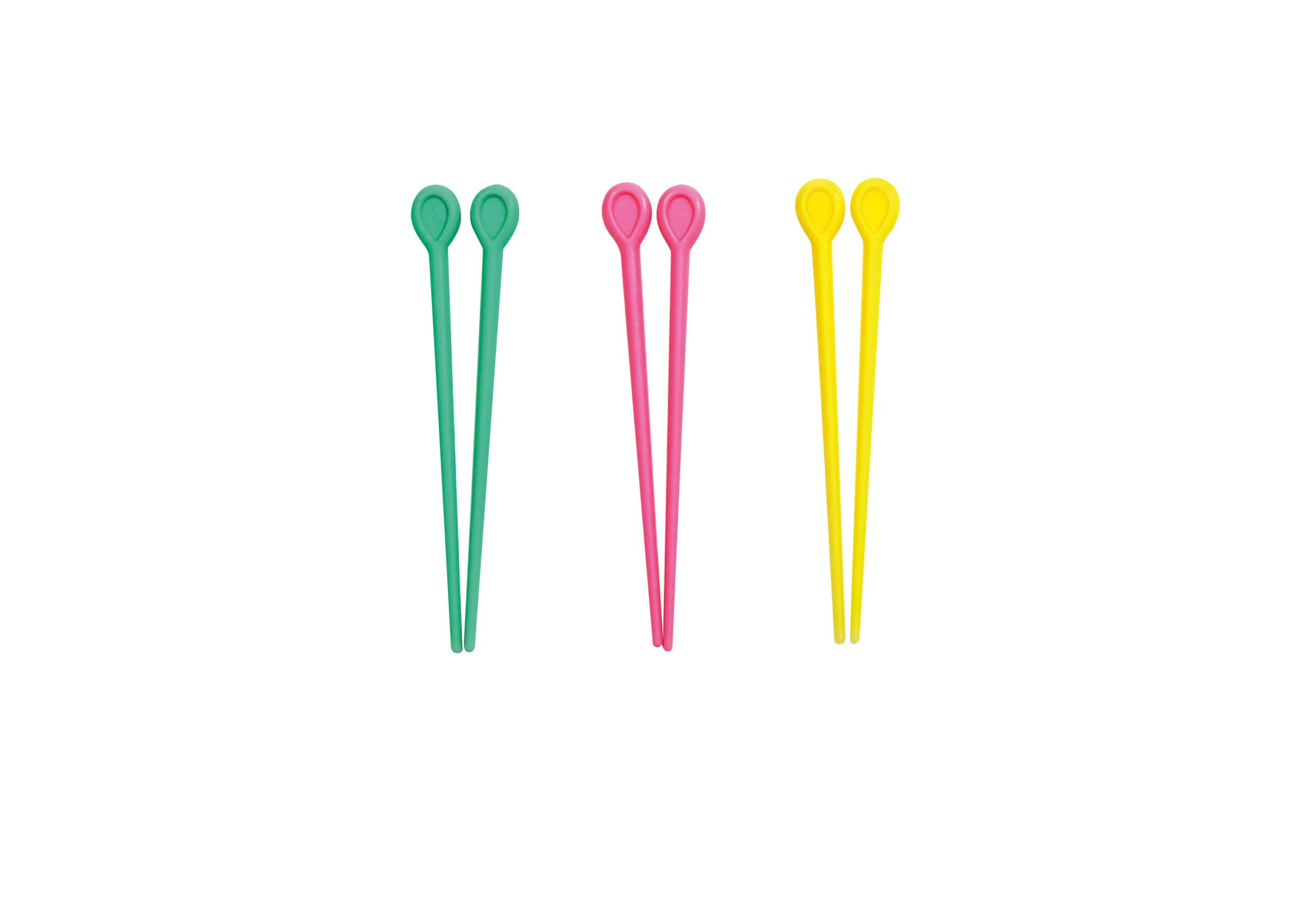 BIFFOLI SPILLI BIGODINI 50PZ COLORATI COD.15148