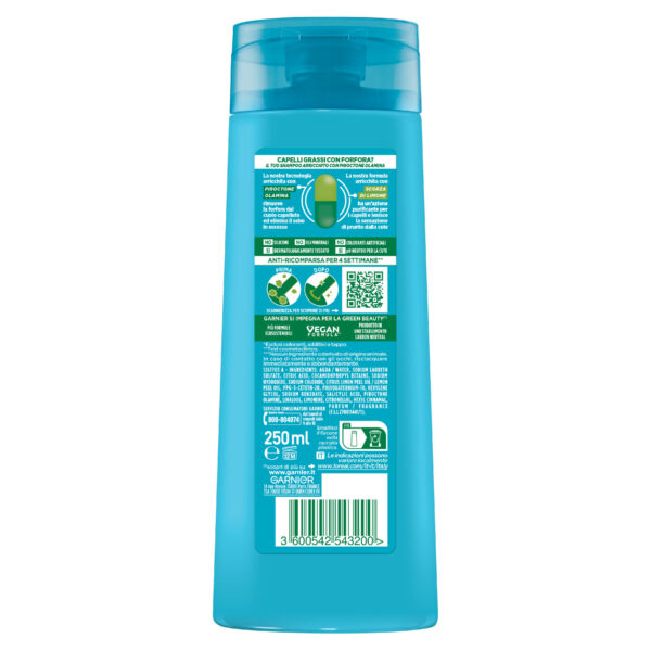 FRUCTIS SHAMPOO ANTI/FORFORA CITRUS DETOX 250 ML - immagine 2