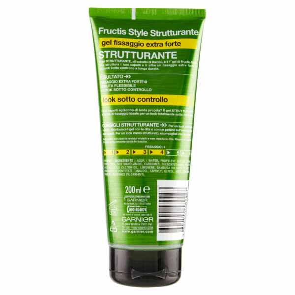 FRUCTIS GEL EXTRA FORTE 200 ML - immagine 2