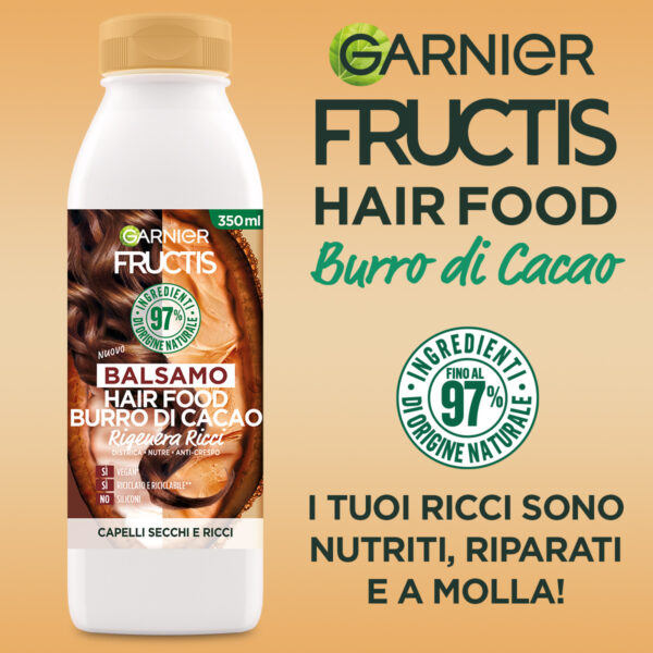 FRUCTIS HAIR FOOD BALSAMO COCOA - immagine 5