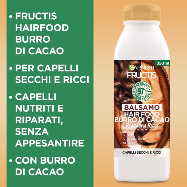 FRUCTIS HAIR FOOD BALSAMO COCOA - immagine 2