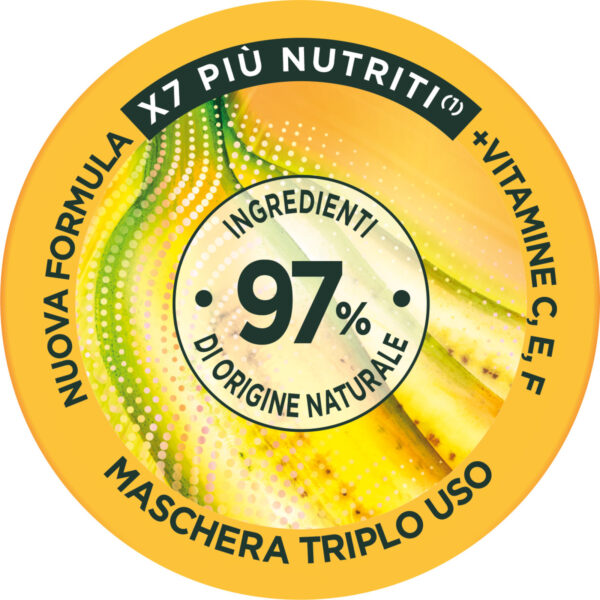 FRUCTIS MASCHERA HAIRFOOD BANANA 390 ML - immagine 2