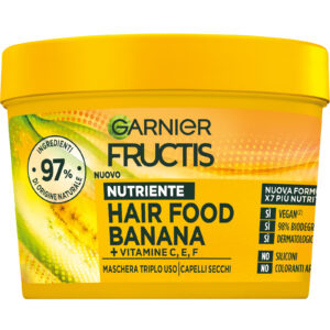 FRUCTIS MASCHERA HAIRFOOD BANANA 390 ML