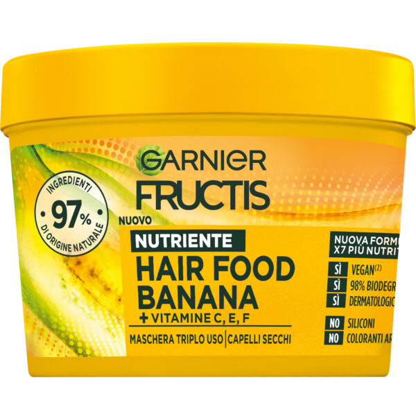 FRUCTIS MASCHERA HAIRFOOD BANANA 390 ML