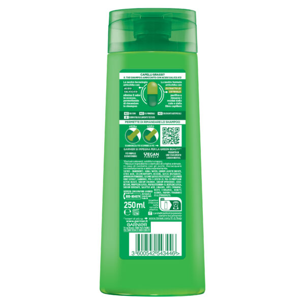FRUCTIS SHAMPOO COCUMBER FRESH 250 ML - immagine 2