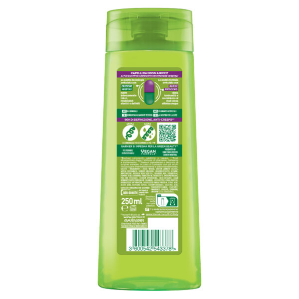 FRUCTIS SHAMPOO HYDRA RICCI 250 ML - immagine 2