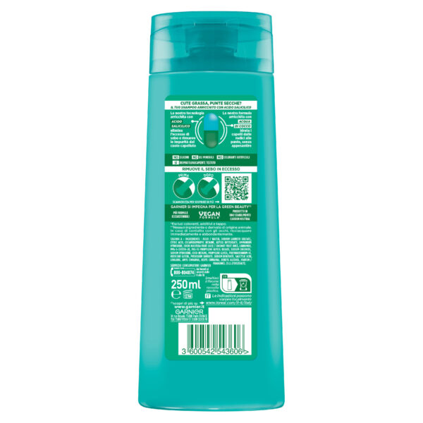 FRUCTIS SHAMPOO NOSTOP COCONUT 250 ML - immagine 2