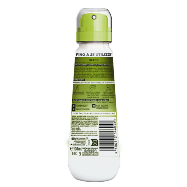 FRUCTIS SHAMPOO SECCO YUZU 100ml= 150ml NEW - immagine 2