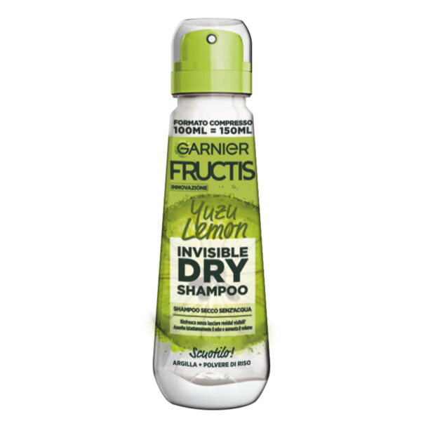 FRUCTIS SHAMPOO SECCO YUZU 100ml= 150ml NEW