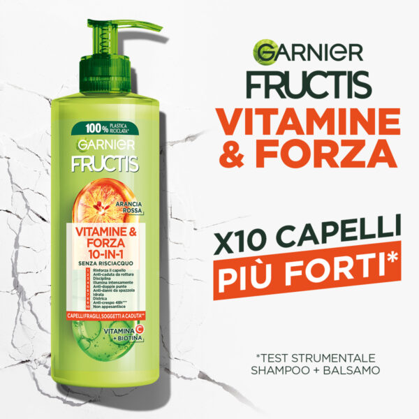 FRUCTIS TRATTAMENTO 10IN1 STRENGHT&SHINE - immagine 4