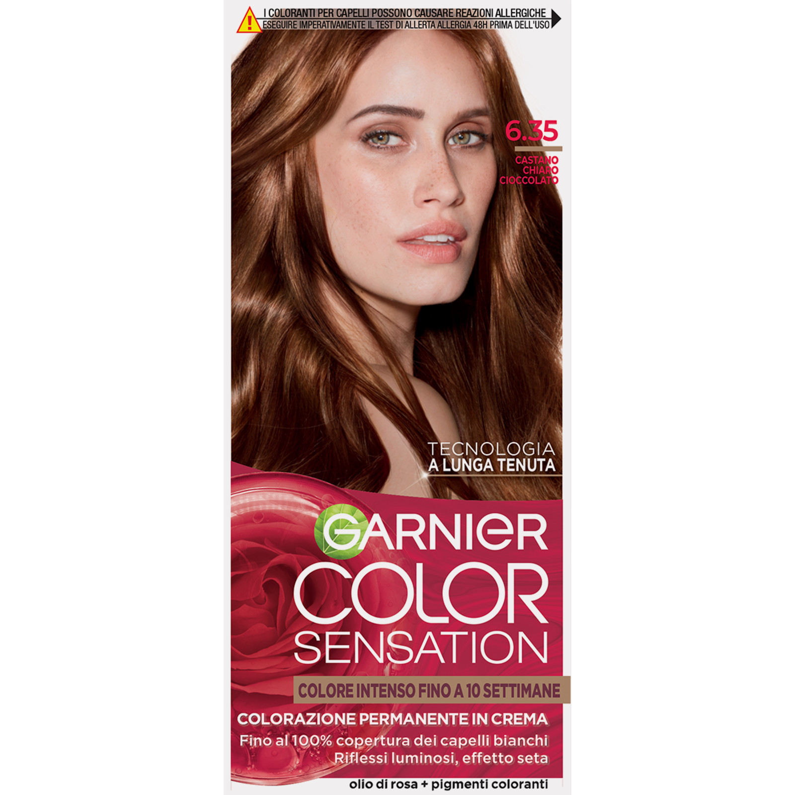 GARNIER COLOR SENSATION KIT CASTANO CHIARO CIOCCOLATO 6.35