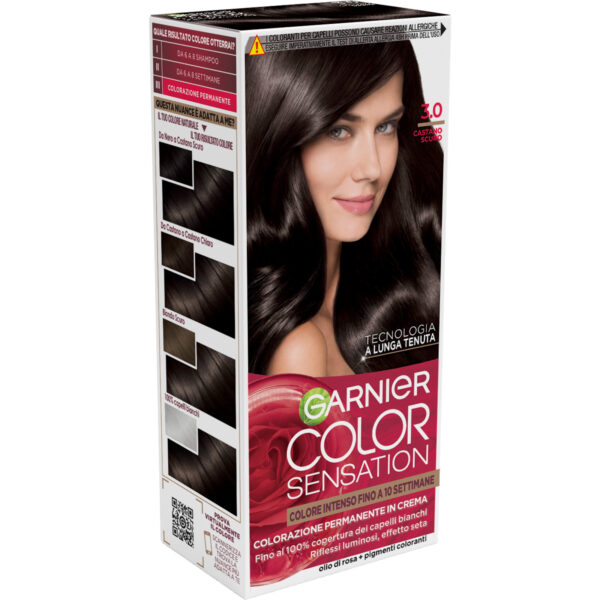 GARNIER COLOR SENSATION KIT CASTANO SCURO 3.0 - immagine 2