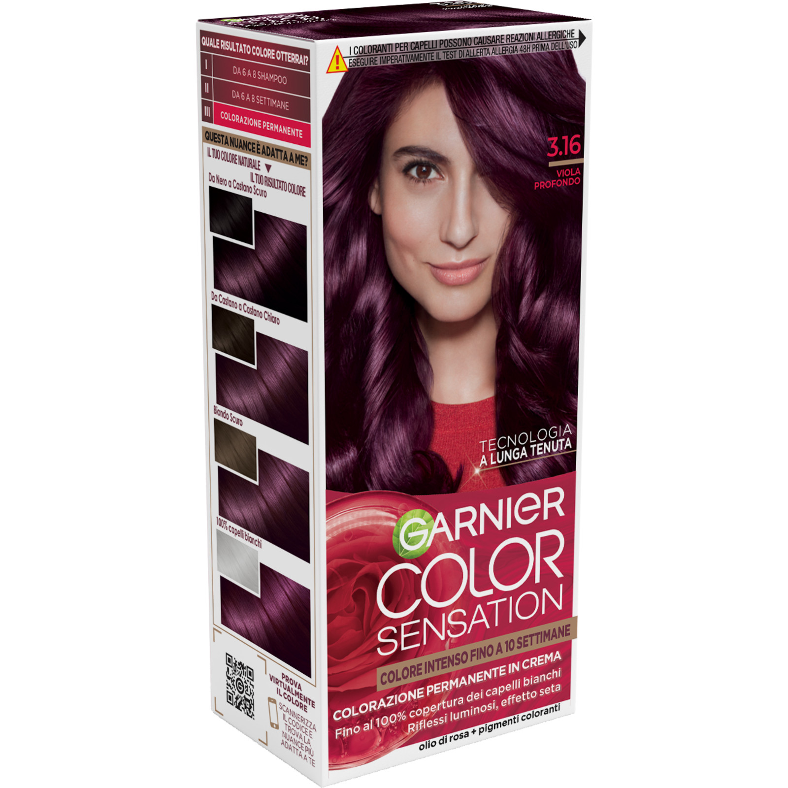 GARNIER COLOR SENSATION KIT VIOLA PROFONDO 3.16 - immagine 2