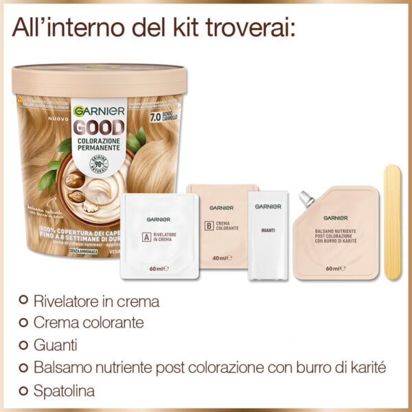 GARNIER GOOD BIONDO CARAMELLO 7.0 - immagine 2