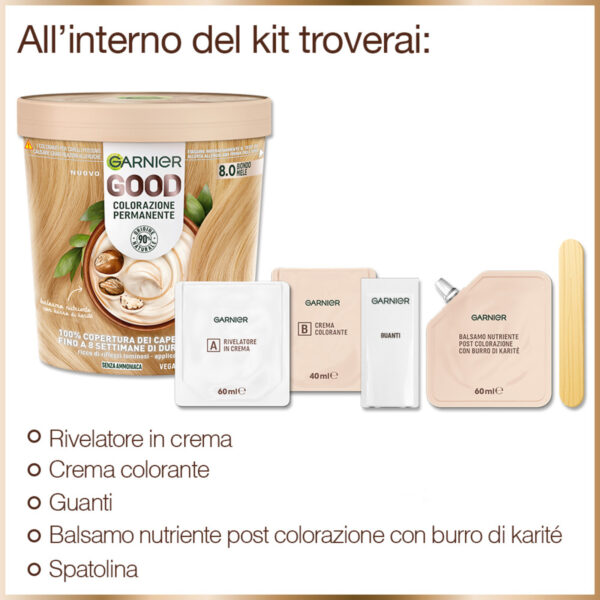 GARNIER GOOD BIONDO MIELE 8.0 - immagine 2