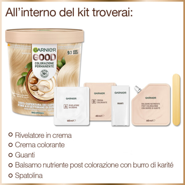 GARNIER GOOD BIONDO VANIGLIA 9.1 - immagine 3