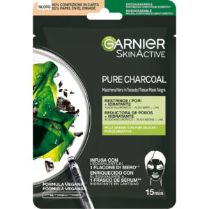 GARNIER HYDRABOMB MASCHERA CHARCOAL 36 GR