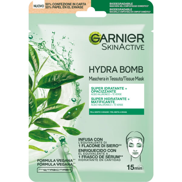 GARNIER HYDRABOMB MASCHERA PMG 35 GR