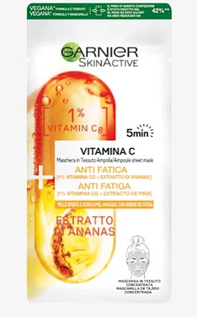 GARNIER MASCHERA AMPOLLA VITAMINA C