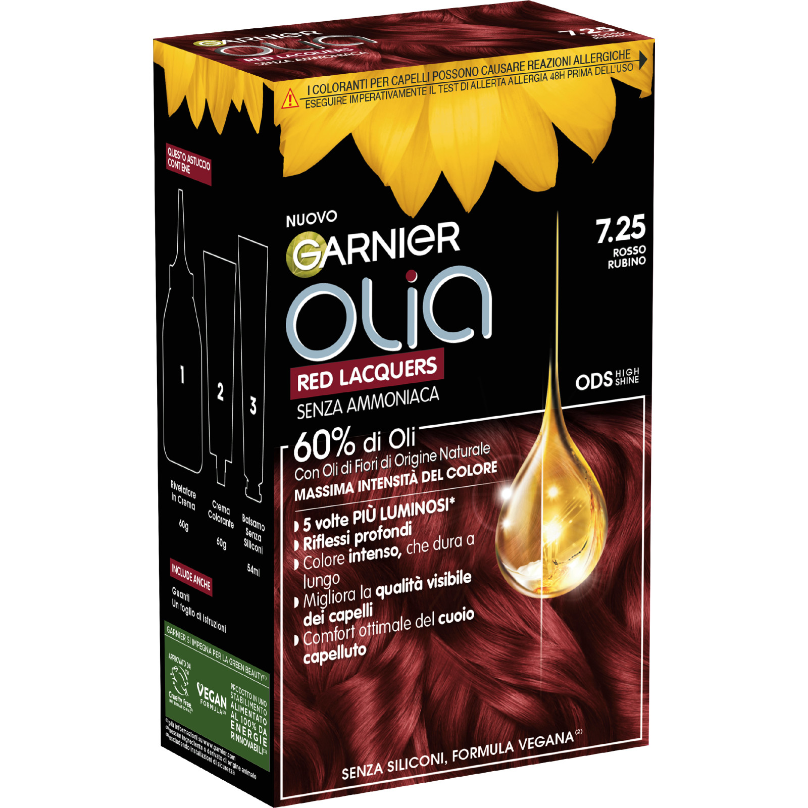 GARNIER OLIA ROSSO RUBINO 7.25