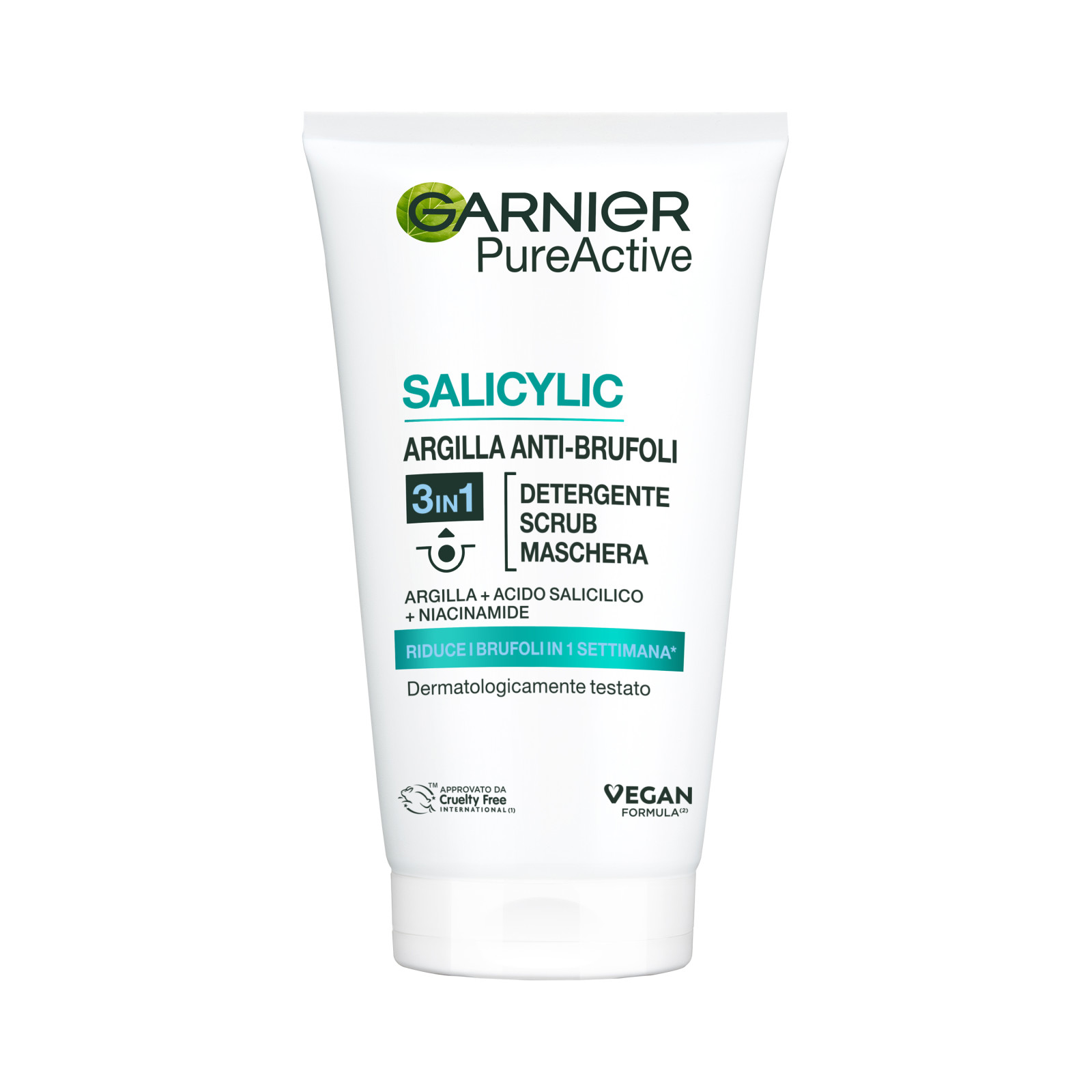 GARNIER SKINE ACTIVE PURE 3IN1 DETERGENTE 150 ML