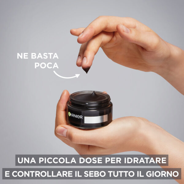 GARNIER SKINE ACTIVE PURE ACTIVE CHARCOAL CREAM 50ML - immagine 5